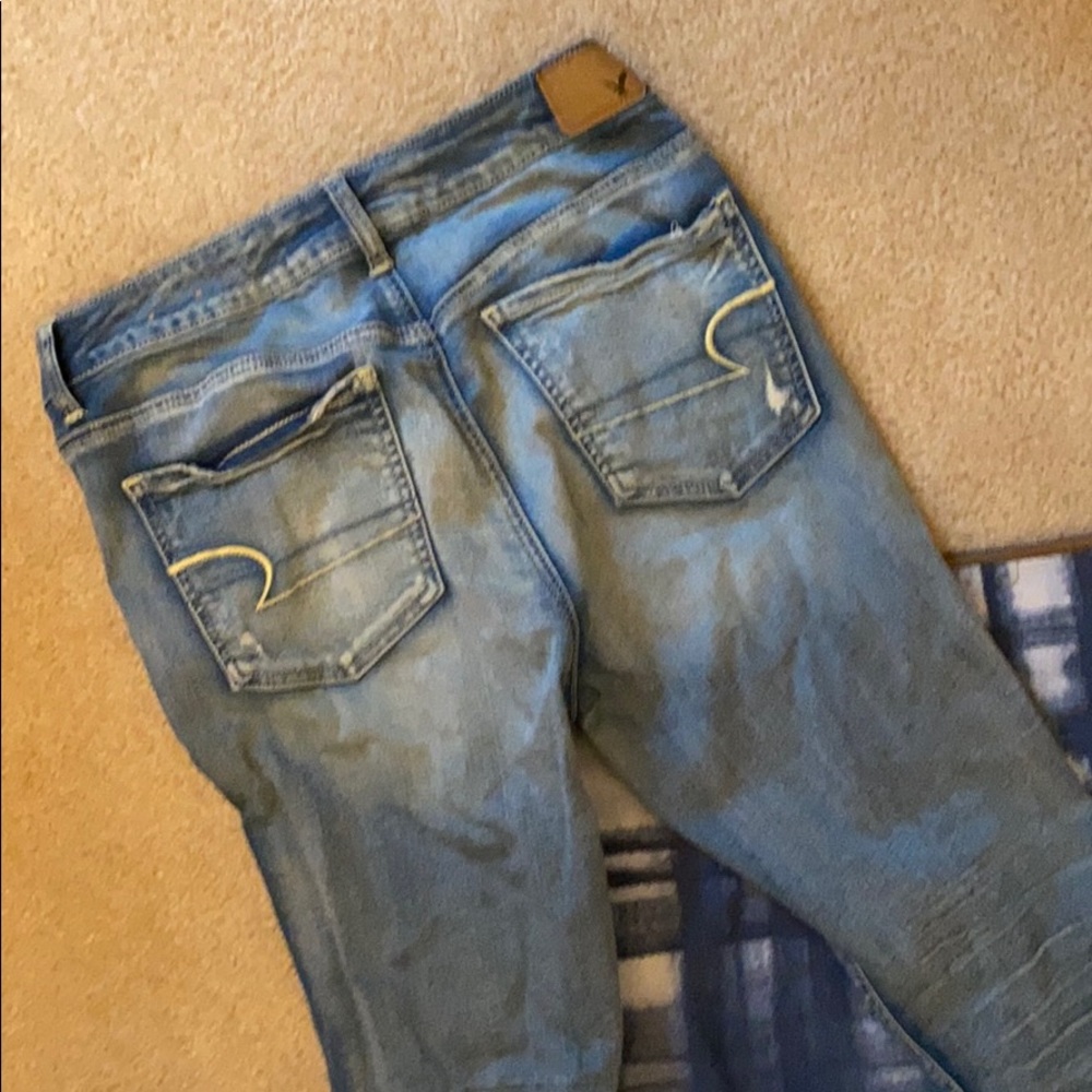 AE Mid Rise Distressed Jegging - Picture 5 of 6